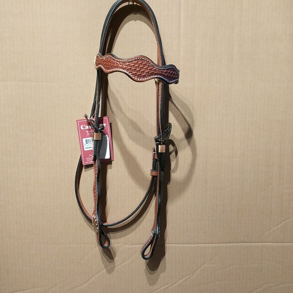 Wavy Waffle Headstall 🐎